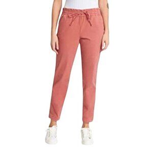 Gloria Vanderbilt Coral Pink Paper Bag Pant Women’s SZ 10 -Pull On- Ankle Pant
